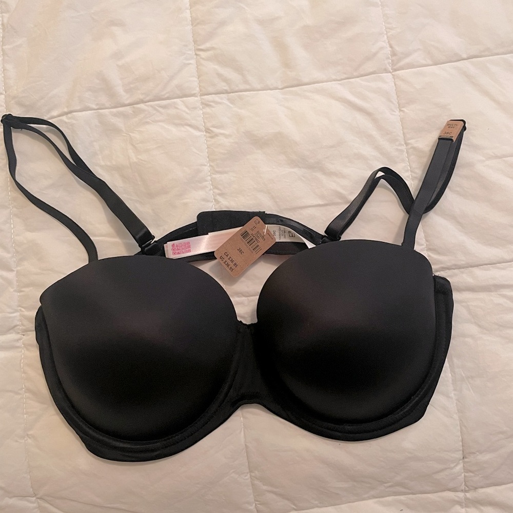 PINK brand multi wear bra size 38C. NWT.